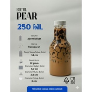 250ml Pear Bottle 250ml Pear-Shaped Plastic Bottle/ 250ml Plastic Pear Bottle/ 250ml Plastic Bottle/