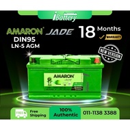 [FREE INSTALLATION] DIN95 | LN-5 AMARON JADE AGM Car Battery