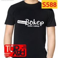 S588 baju distro lucu pria wanita unik waktunya bokep bobo cakep kaos dewasa tulisan kata nyeleneh a