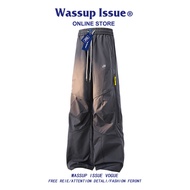 WASSUP ISSUE | กางเกงหลวมสไตล์อเมริกันหลายกระเป๋า