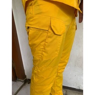 Yellow Long Tactical Pants | Yellow Tactical Pants | Golkar Yellow Tactical Pants