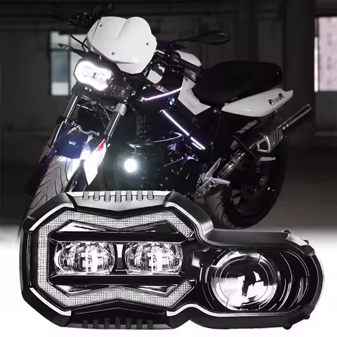 Motorcycle LED Lights Headlights E9 Mark For F800GS F 800 GS F650GS F700GS GS F800R F800GS ADV Adven