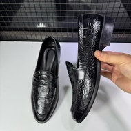 Q11 Men's Loafers (loafer) Crocodile Embossed