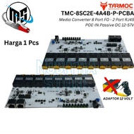 Tarmoc TMC-8SC2E-4A4B-P-PCBA | BOARD Media Converter Switch 8FO 2LAN / 8 FO 2 LAN 10/ 100Mbps POE IN
