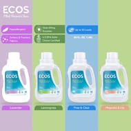 Earth Friendly Products ECOS LAUNDRY DETERGENT 50 OZ | Lavender | Magnolia Lily | Lemongrass | Free 