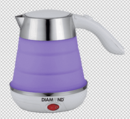 雙電壓摺疊式旅行電水煲 紫色(600毫升)