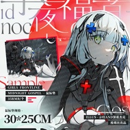 Tấm Chuột Game Girl Front Line Matte Card Paper HK416 Night Gospel Cover Mousepad Anime Gaming Acces