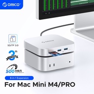 ORICO MiniLink M48P USB C Docking Station, 9-in-1 Multiport Hub with 2.5G Ethernet, USB 3.2 Gen2, SD