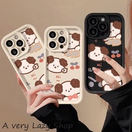 capinha Casing Case Phone For OPPO F11 f9 find X3 x5 r11 s r15 r17 Reno 2 3 4 5 6 7 7z 8 10 8t Pro Plus kit cute puppy hard shell tpu silicone soft