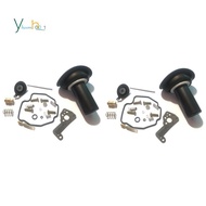 2Set for Virago XV535 1990-2001 XV 535 Motorcycle Carburetor Repair Kit Plunger Diaphragm Gasket
