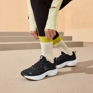 XTEP Lingyue 1.0 รองเท้าวิ่งผู้หญิงรองเท้าผ้าใบผู้หญิง Rebound รองเท้าผ้าใบเสื้อยืดเสื้อต่ํารองเท้าก