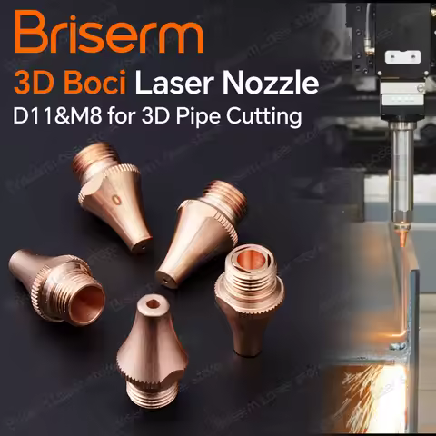3D Boci Laser Nozzle D11 M8 Laser Cutting Nozzle 3D Ceramic Ring For Pipe Laser Cut Head BLT310T BLT
