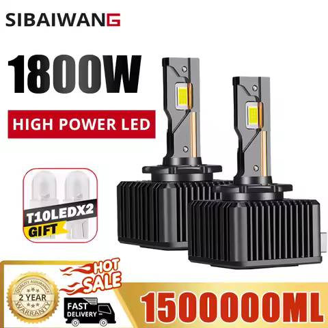D1S D3S LED Car Headlights Bulbs Canbus D2S D4S D8S Led HID Kit D1R D2R D3R Auto Lamps Turbo LED Car