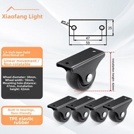 FANGXIANSHENG | Easy-install Mini Quiet Furniture Casters 0.5 Inch