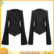 Cruella De Vil Cosplay Costume 2 Styles Women Gown Black White Maid Dress Outfits Halloween Party