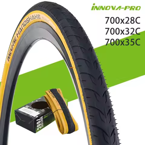 INNOVA 700C Gravel Road Bike Tire 700x28C 32C 35C 60TPI Lightweight Folding Bicycle Yellow Pink Purp