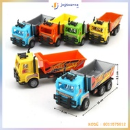Plastic Truck Toy - 18cm Dump Truck Pullback Dump Truck