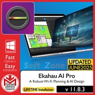 Ekahau AI Pro 11.8.3 - Robust Wi-Fi Planning & AI Design | Windows - SOFTWARE