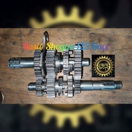 Racing Gear Ratio Shogun 125 FD FL AXELO 500m Road Race Gear Size 1st.11/31; 2nd.14/24; 3rd.17/22; 4