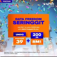 Unifi POSTPAID 230GB 5G HighSpeed Internet