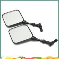 lenachristy 2Pcs Motorcycle Rear View Mirror Black For   200 250 Dr350 Drz 400 Dr650