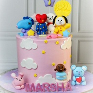 Kue ulang tahun BT21 kue ulang tahun BTS