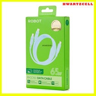 [HWARTZ] ROBOT RYCC150 Type C To Type C Data Cable 3A 2 In 1 65 W 150 Cm