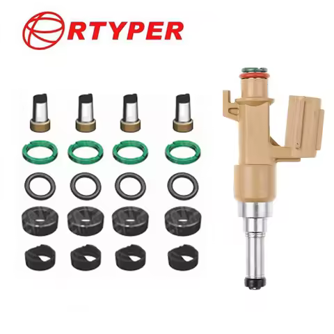 4SET Fuel Injector Repair Seal kit oring OEM 23250-0S020 23250-38040 For Toyota Tundra Sequoia Land 