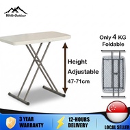 Folding Table 0.76m/1.22m/1.8m HDPE Heavy Duty Multipurpose Portable Table For Event/Desk/Catering/B