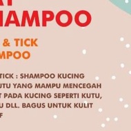 Refill volk pets cat shampoo POUCH 500ml cat shampoo - 2 In1