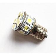 LED Screw Bulb E12E14E17 Screw 12V24V Instrument Equipment Indicator LED White Light Bulb