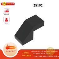 COMBO of 10 45 Degree Beveled Corner Bricks NO.549 - Compatible MOC Accessories 28192