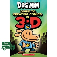 Top quality หนังสือนิทานภาษาอังกฤษ Dog Man Guide to Creating Comics in 3-D ปกแข็ง activities book