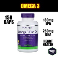 Natrol Omega3 Fish Oil, Heart Health, 1000mg