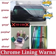 [N0 C0D] LORI Tinted Cermin Depan "1.5INCI" SESUAI UNTUK DECO LORI lining /Car Window Film