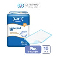 Adfit Underpad Plus 10pcs (60cmx90cm)