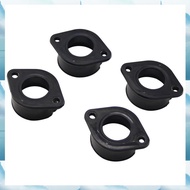 [W F S B] For  KZ750  750 L3 N1 N2  R1  ZN700 A1 A2 4-Piece Carburetor Intake Manifold Adapter Set f