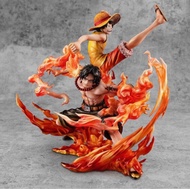 現貨 MegaHouse Pop Max 海賊王 One Piece 頂上決戰路飛艾斯 兄弟羈絆 20周年