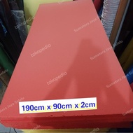 BUSA FOAM BIRU PADAT TILAM BUSA KASUR KURSI MATRAS SOFA TEBAL 2CM