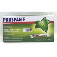 PROSPAN F COUGH SYRUP 9 STICK PACKS X 5 ML