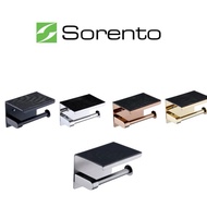 Sorento stainless steel 304 TOILET PAPER HOLDER black/ chrome finishing/golden yellow SRT320-BL/CR/G