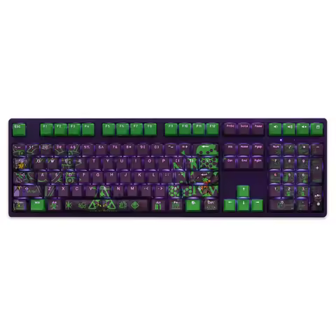 108 Keys/set 5 Sides PBT Dye Subbed Keycaps Cartoon Anime Gaming Key Caps Backlit Keycap For GMK Mec