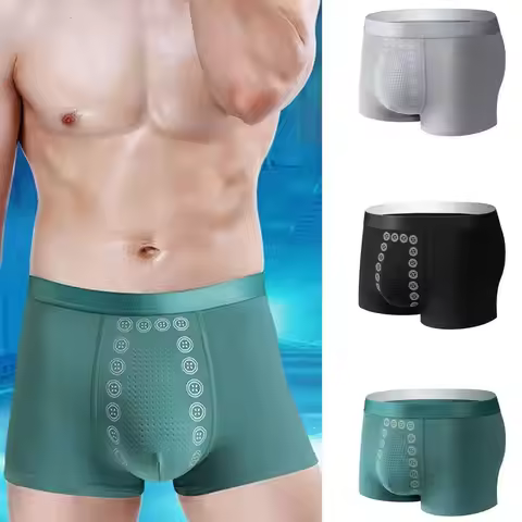 1pc Magneticfit EFT Energy-field-therapy Men's Underwear Long Lasting Slim Briefs High Quality Men's