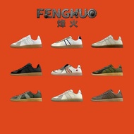 [Top Version] Adidas/Adidas Clover Originals BW Army German Training Suit Gentleman Military Style C