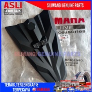 2SX-F3391-00-P4 FRONT TIE SHIELD NUMBER PLATE MIO SOUL GT 125 BLACK DOFF DOP ORIGINAL YAMAHA