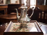 英國純銀咖啡壺