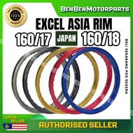 100% ORIGINAL EXCEL ASIA RIM TAKASAGO JAPAN 160x17 160x18 (1PCS)