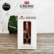 Cremo - Beard Shears With mini Come & Case กรรไกรตัดแต่งหนวดเคราสำหรับพกพา กรรไกร แต่งหนวด อุปกรณ์แต