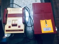 土城可面交復古絕版任天堂原裝紅白機 fc游戲機+磁碟機一套未測試單主機無磁碟片