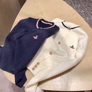 CANDIGAN SWEATSHIRT WITH QCC NECK